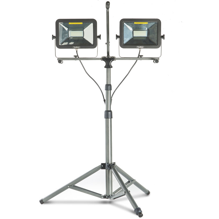 VonHaus Dual Head 100W LED Work Flood Light Wayfair